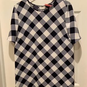 Ann Taylor Gingham Shift Dress